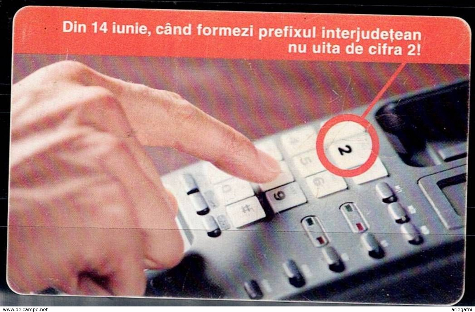 ROMANIA 2002 PHONECARD TELEPHONES USED VF!! - Téléphones