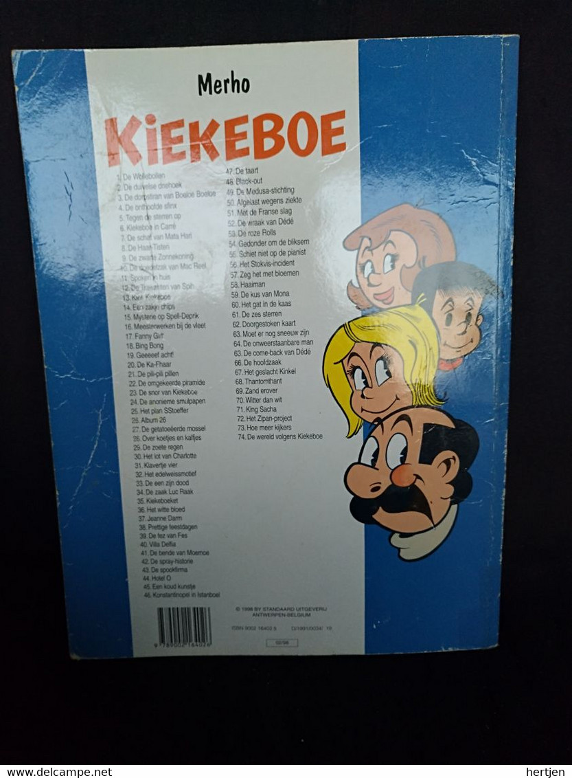 Kiekeboe / 14 , Een Zakje Chips, 1998, Standaard Uitgeverij - Kiekeboe