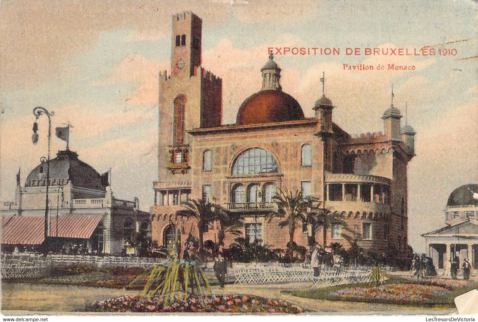 CPA Exposition De Bruxelles 1910 - Pavillon De Monaco - Expositions Universelles