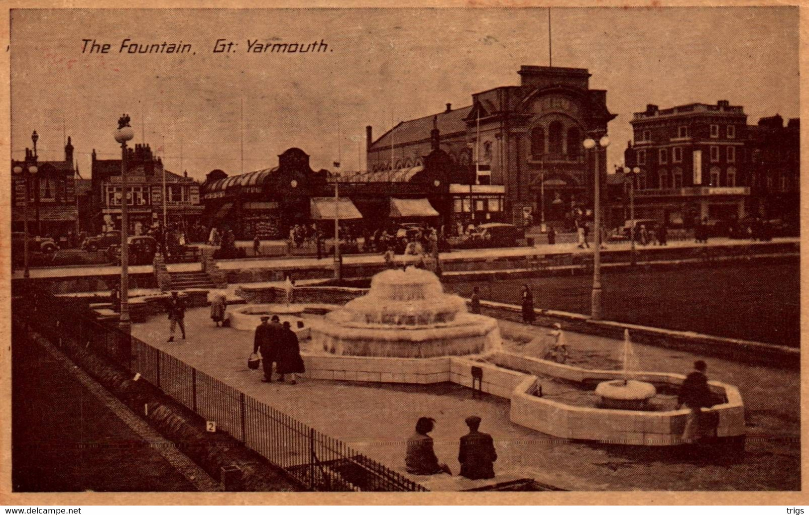 Gr. Yarmouth - The Fountain - Great Yarmouth