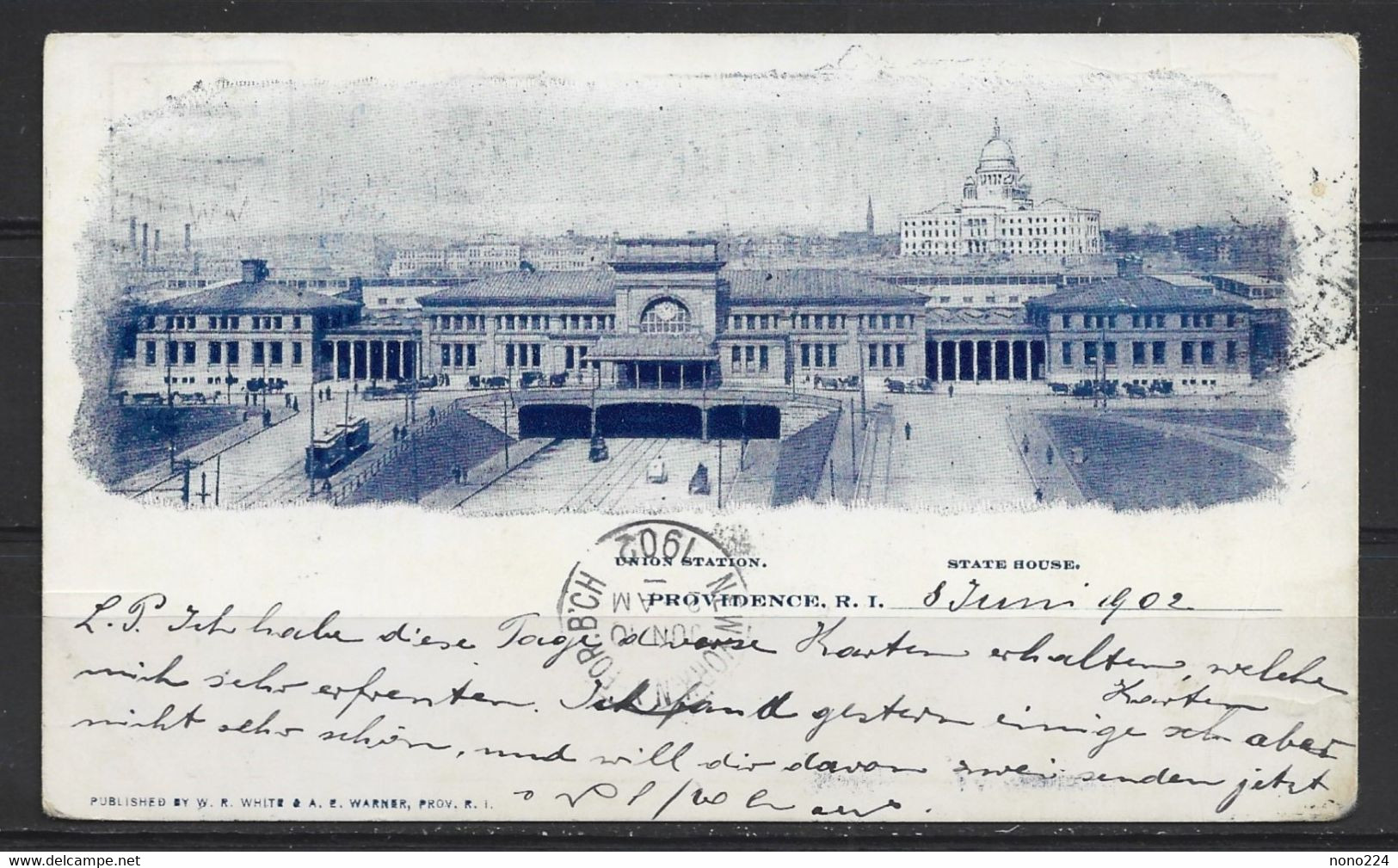 Carte P De 1902 ( Providence. R. I.  ) - Providence