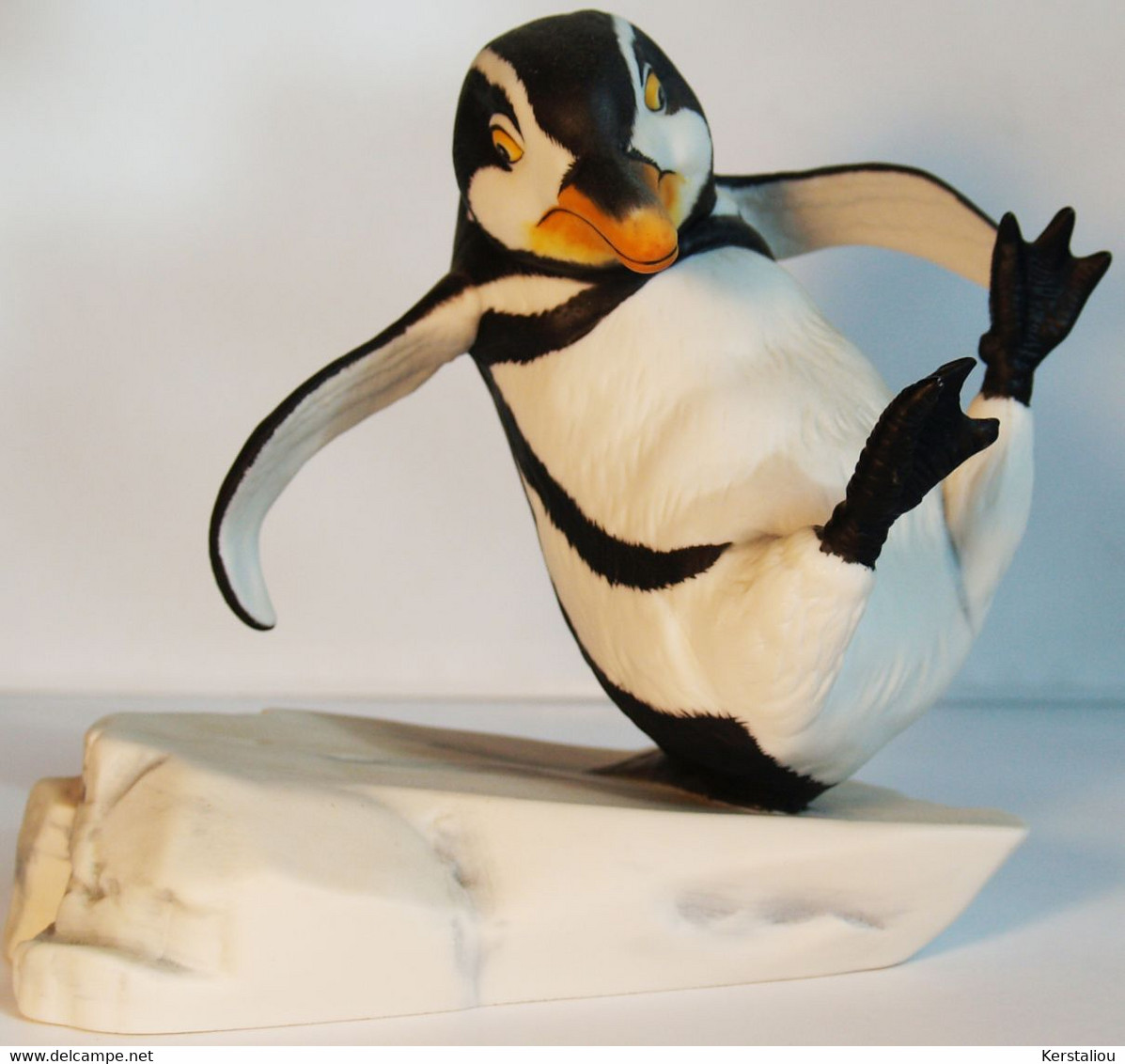 PINGOUIN "WHOOPS !" – J.P. EMBLEME – FRANKLIN MINT – PORCELAINE – 1985 – TBE - Tiere