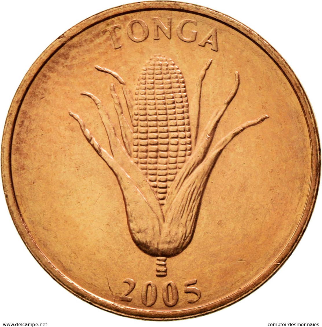 Monnaie, Tonga, Seniti, 2005, SPL, Copper Plated Steel, KM:66a - Tonga