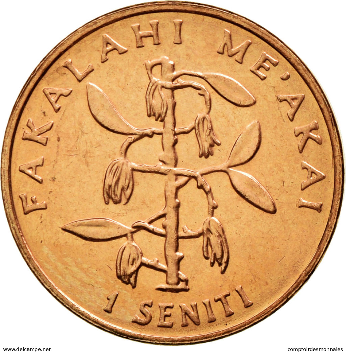 Monnaie, Tonga, Seniti, 2005, SPL, Copper Plated Steel, KM:66a - Tonga