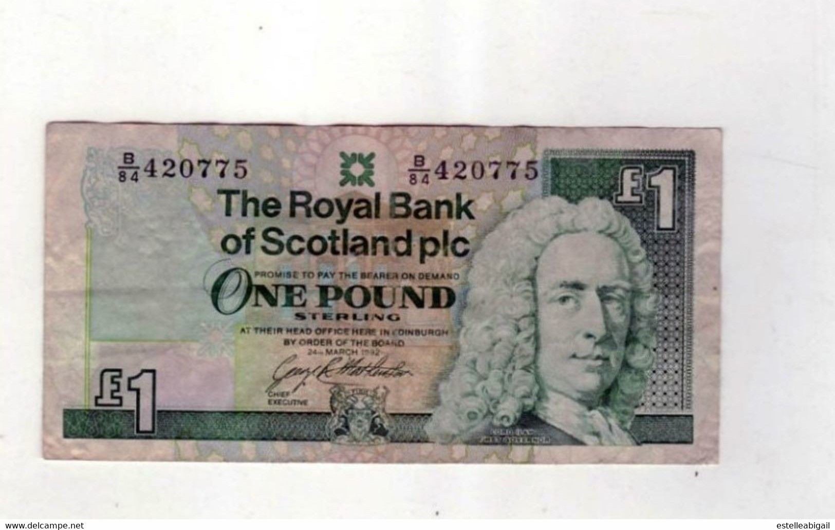 1 Pound  1992 - 1 Pound