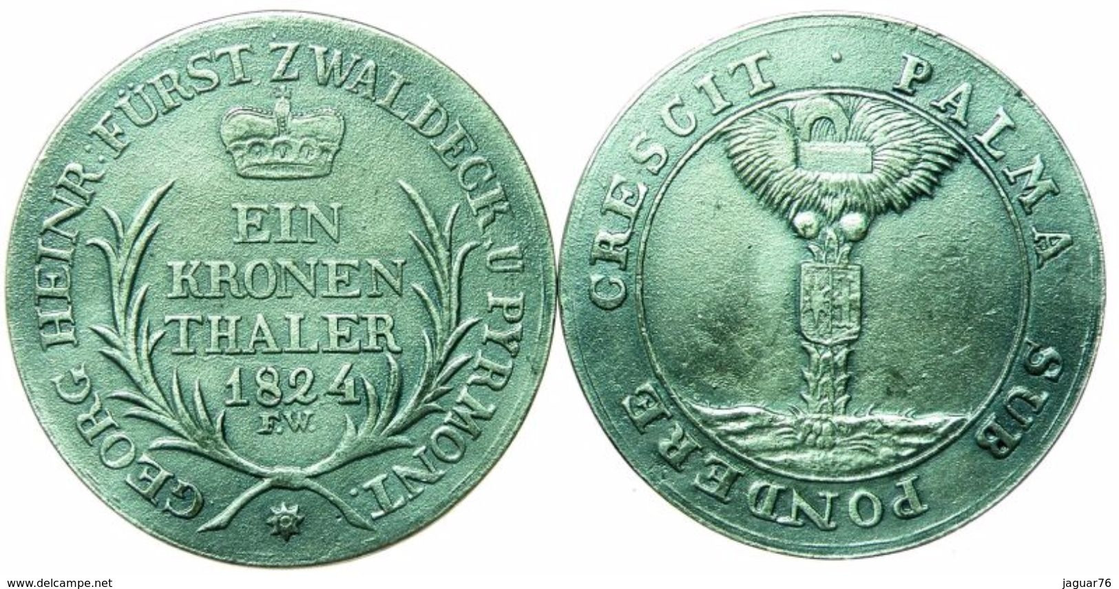 Ein Kronenthaler 1824 - Otros & Sin Clasificación