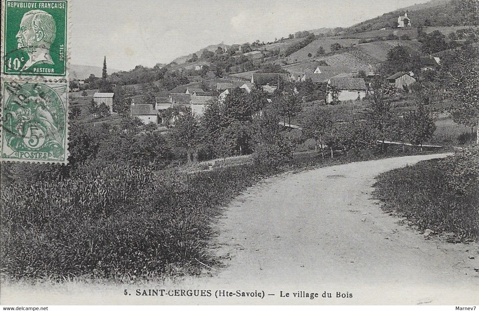 74 Hte Haute Savoie - CPA - St Saint CERGUES - Le Village Du Bois - 1925 - Saint-Cergues