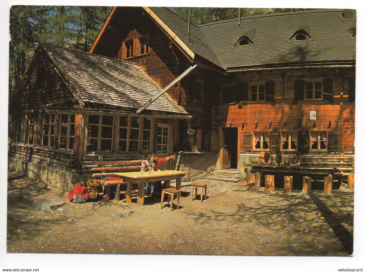 ZERNEZ Schweizer Nationalpark Blockhaus Cluozza - Zernez