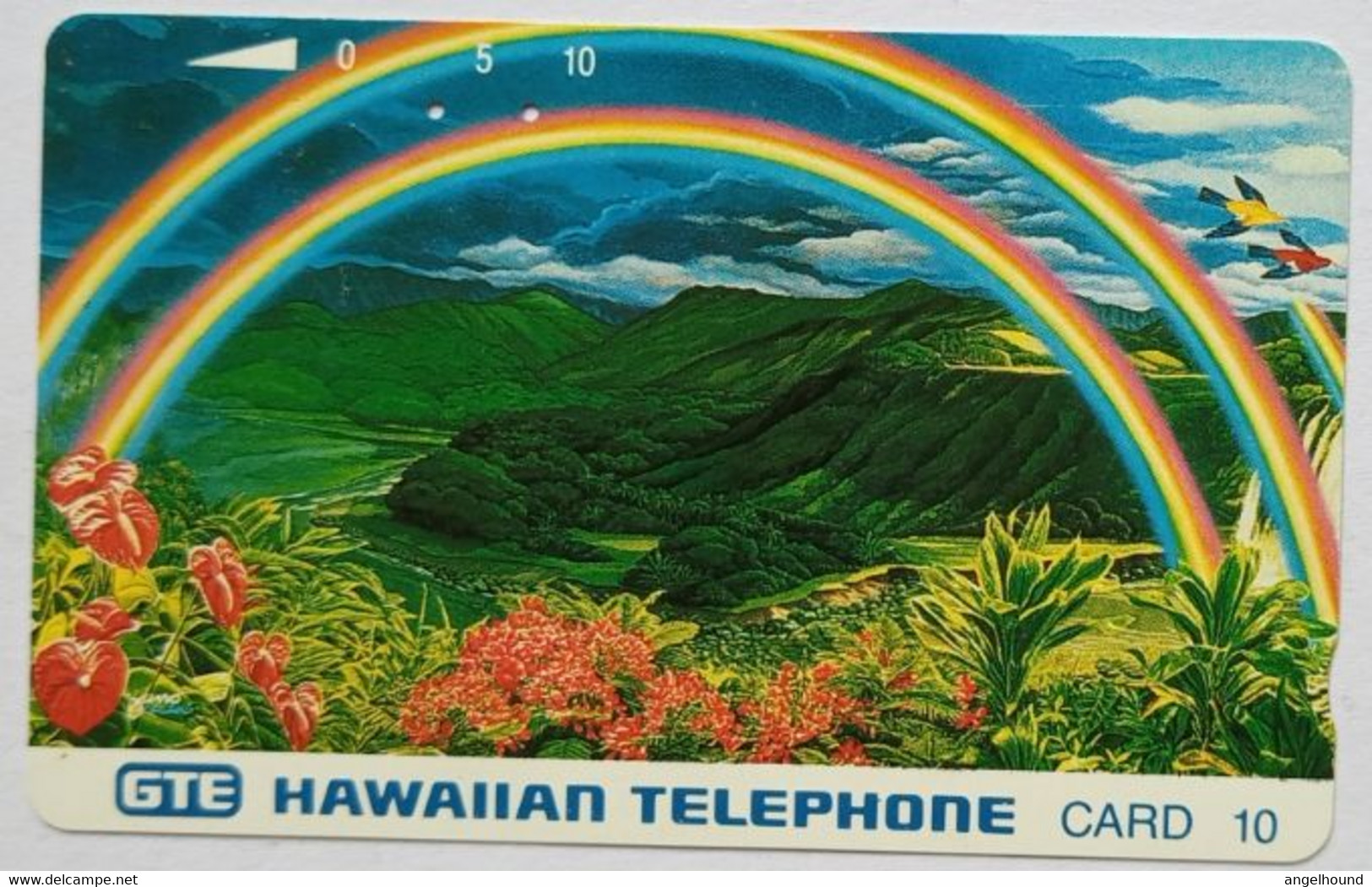 Hawaii GTE Card 10 " Rainbow Valley Issue ( Telephone) - Hawaii