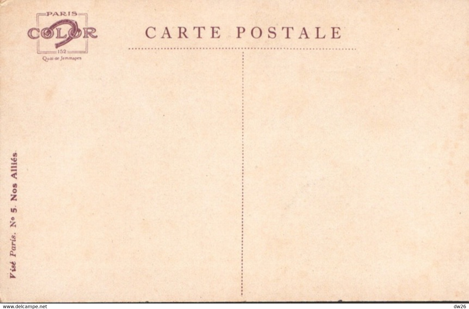 Illustration Emile Dupuis - Infanterie Belge - Fort De Boncelles En Août 1914 - Carte Nos Alliés N° 5 Non Circulée - Dupuis, Emile