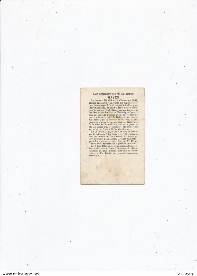 Chromo Polar Expedition Dr Hayes Born Chester PA Elisha Kane  USA Newfoundland Port Foulke 1860 Expedition Polaire - Sonstige & Ohne Zuordnung