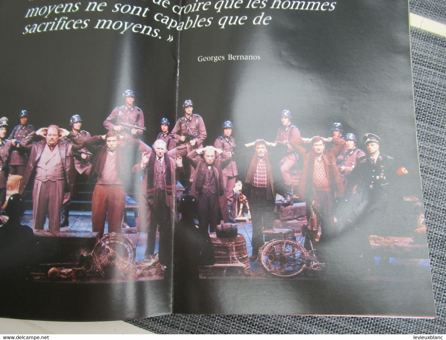 Grand programme / Dans la nuit ,la Liberté/ Palais des Sports/Robert HOSSEIN/ DARD / DECAUX//1989       PROG309