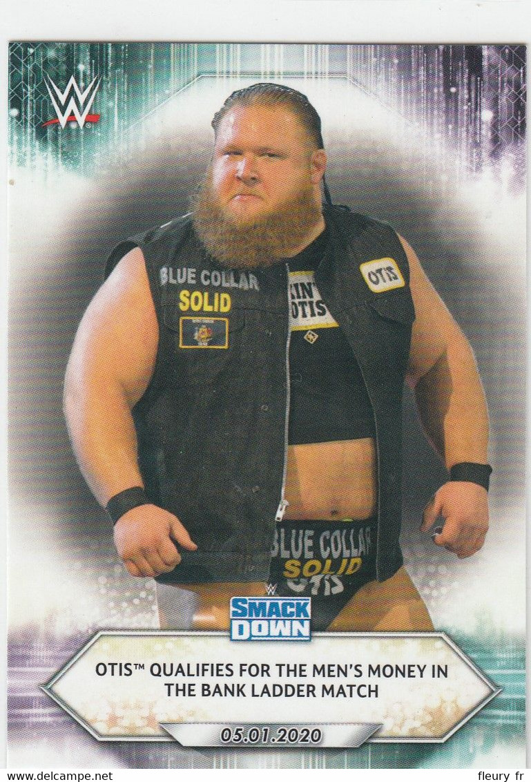 Otis   #64   Qualifies Money In The Bank Ladder Match    2021 Topps WWE - Trading Cards