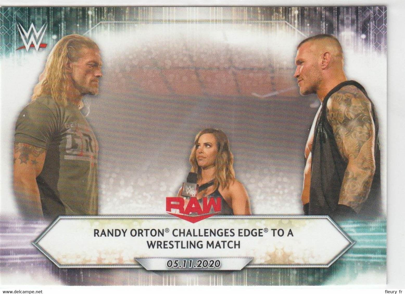 Randy Orton   #72    Challenges Edge   2021 Topps WWE - Trading Cards