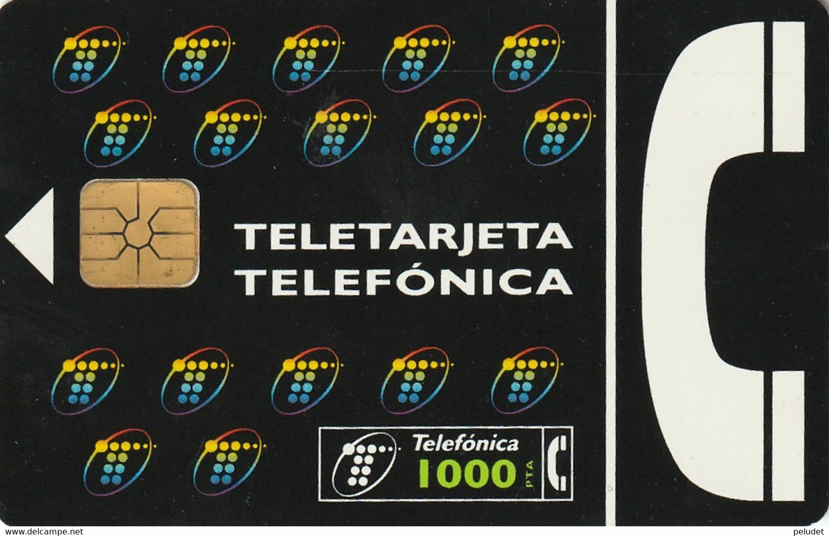 Spain, Espagne, Telefonica Teletarjeta 1000 Pta - Andere & Zonder Classificatie