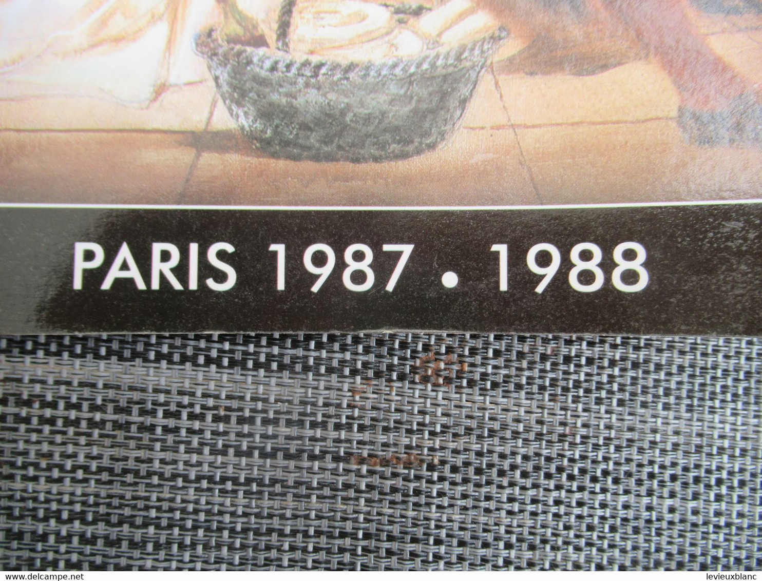 Grand Programme /L'Affaire Du Courrier De LYON/ Palais Des Sports/Robert HOSSEIN/ DECAUX/1987       PROG311 - Programma's
