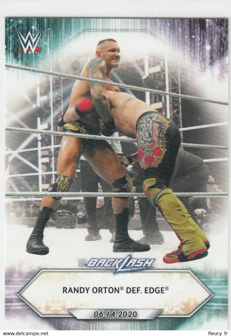 Randy Orton  #89   Def. Edge  2021 Topps WWE - Trading Cards