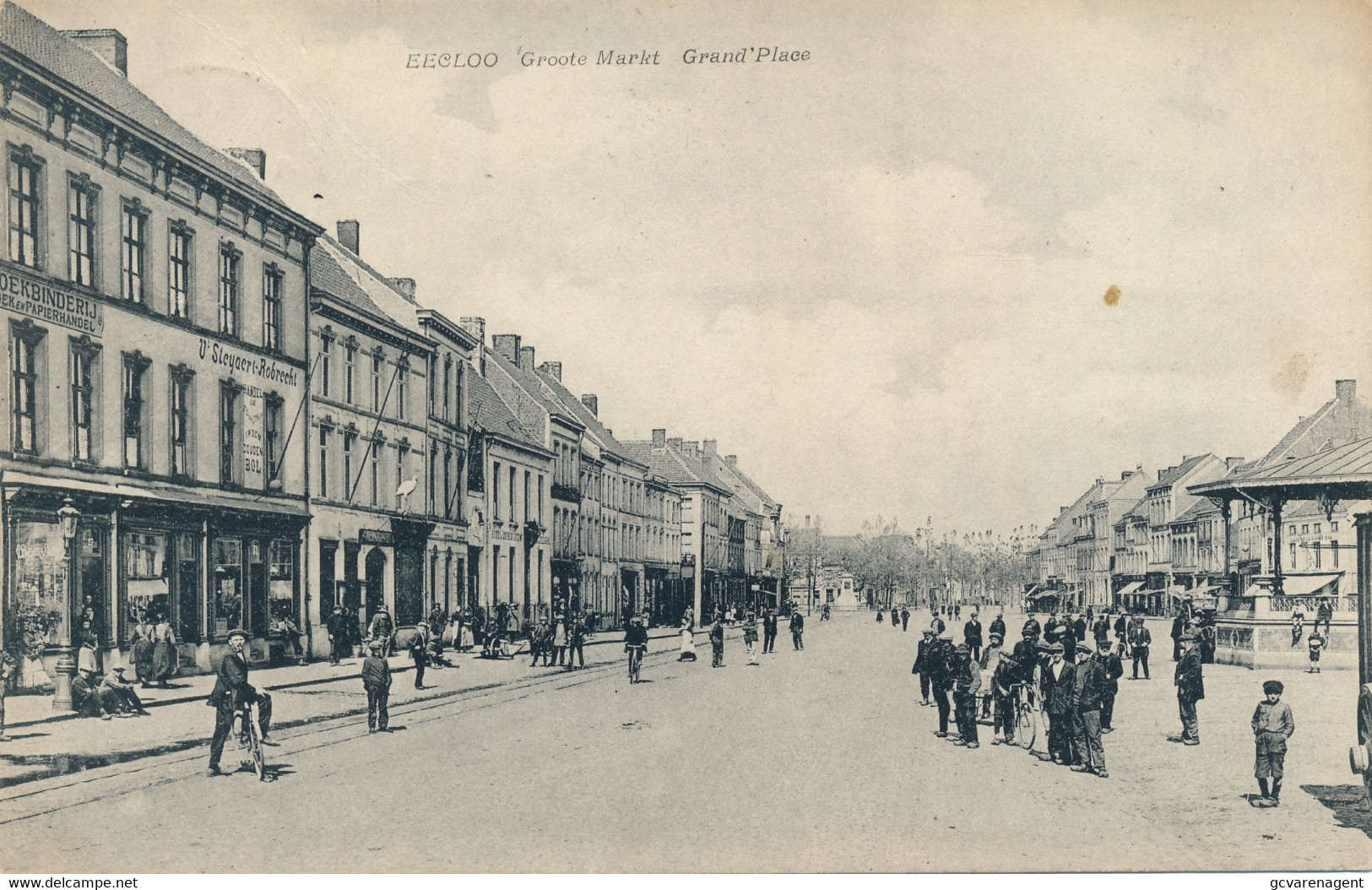 EEKLO  EECLOO  ==   GROOTE MARKT  -  GRAND'PLACE    2 SCANS - Eeklo