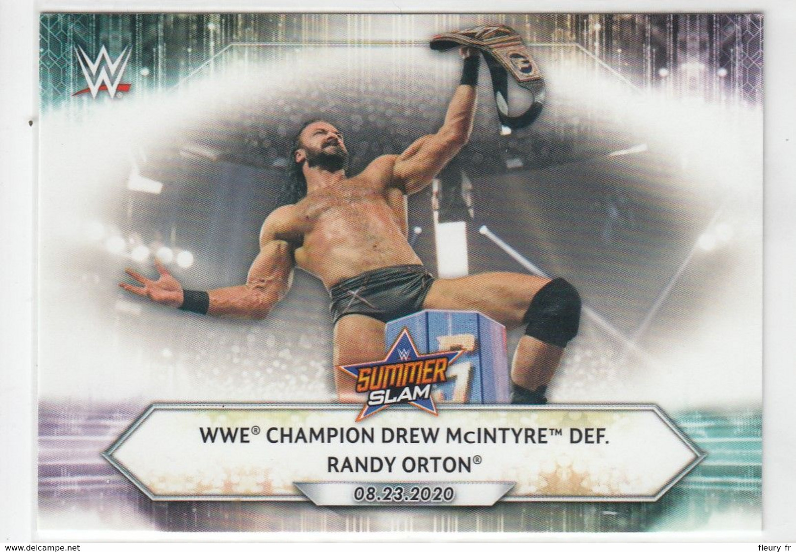 Drew McIntyre  #95   Def. Randy Orton  2021 Topps WWE - Tarjetas