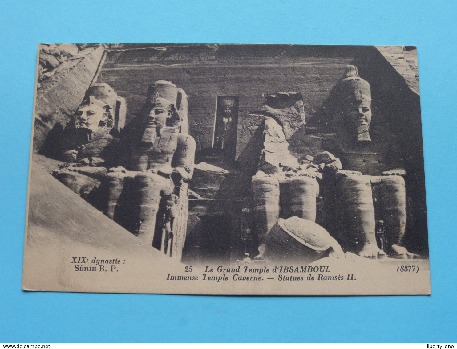 Le Grand Temple D'IBSAMBOUL ( Edit. : N° 25 ) Anno 19?? ( See / Voir Scan ) ! - Temples D'Abou Simbel