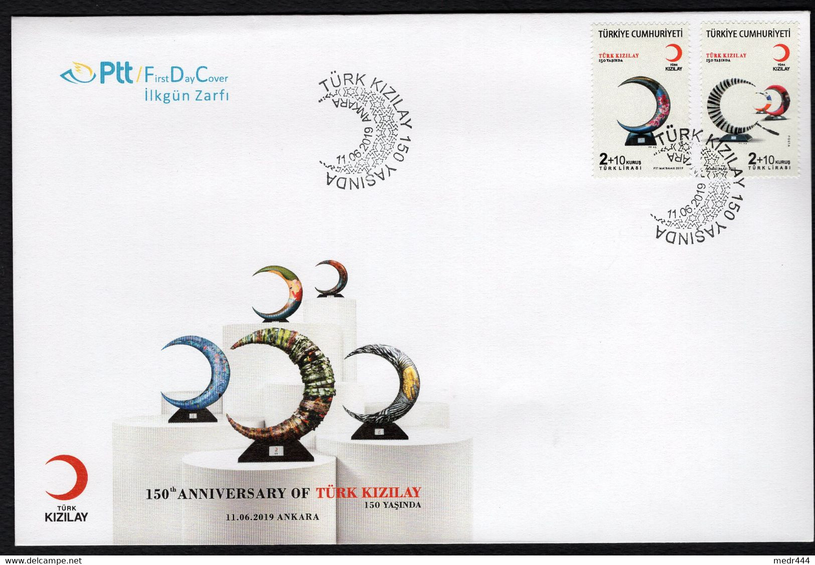 Turkey/Turquie 2019 - The 50th Anniversary Of Turkish Red Crescent - La Croissant Rouge Turque - FDC - Superb*** - Brieven En Documenten