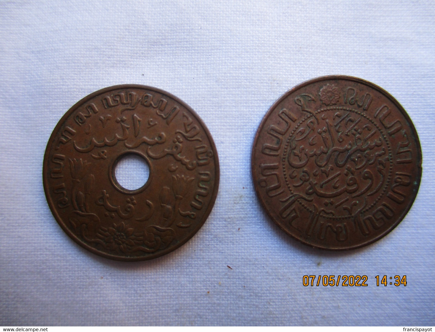 Dutch East Indies: 1 Cent 1929 + 1 Cent 1936 - Indes Néerlandaises