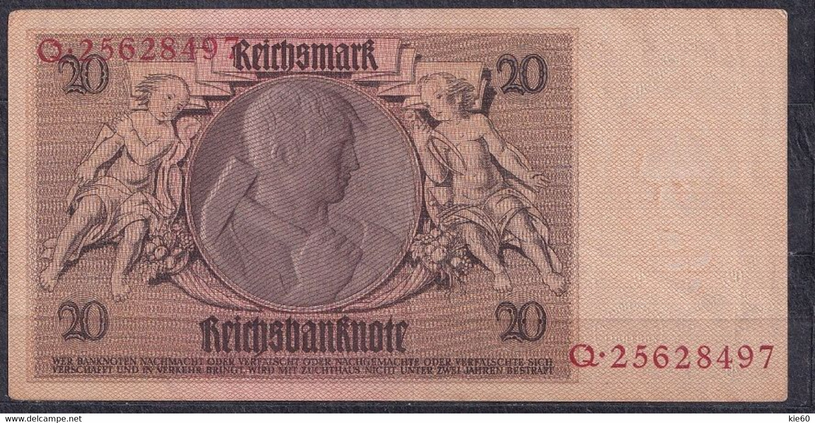 Germany - 1929 - 20 Mark  .D/Q ...R 174a.. - 20 Reichsmark