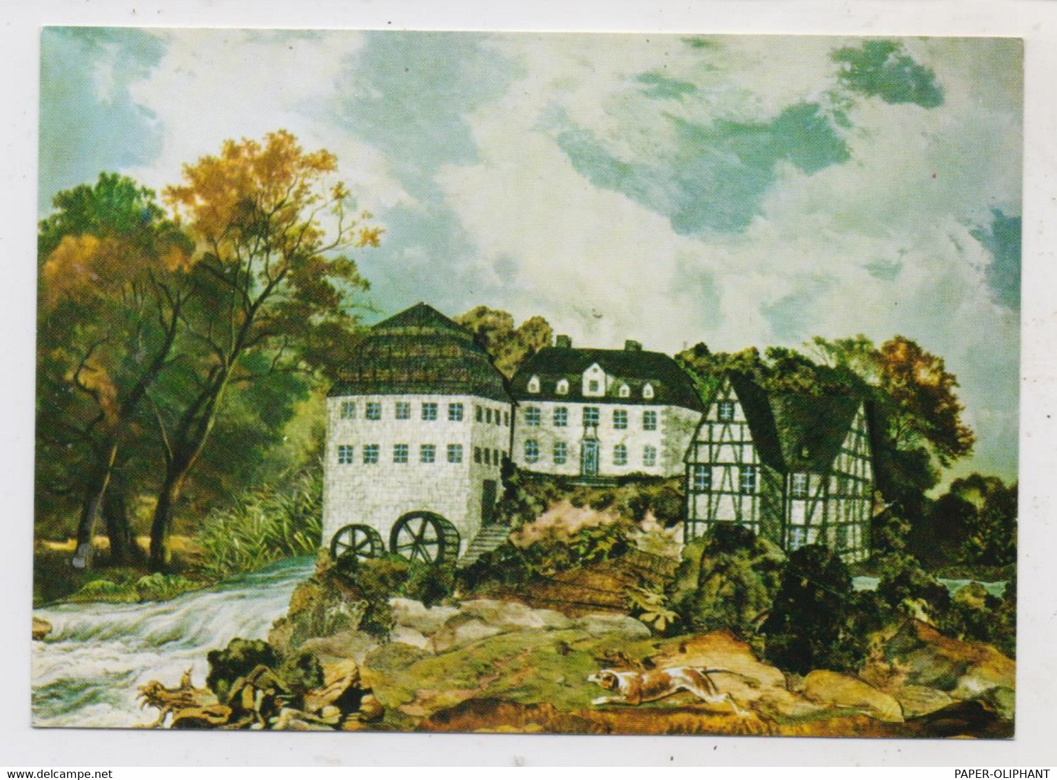 5060 BERGISCH GLADBACH, ZANDER'S Papierherstellung, Gohrsmühle Um 1850 - Bergisch Gladbach