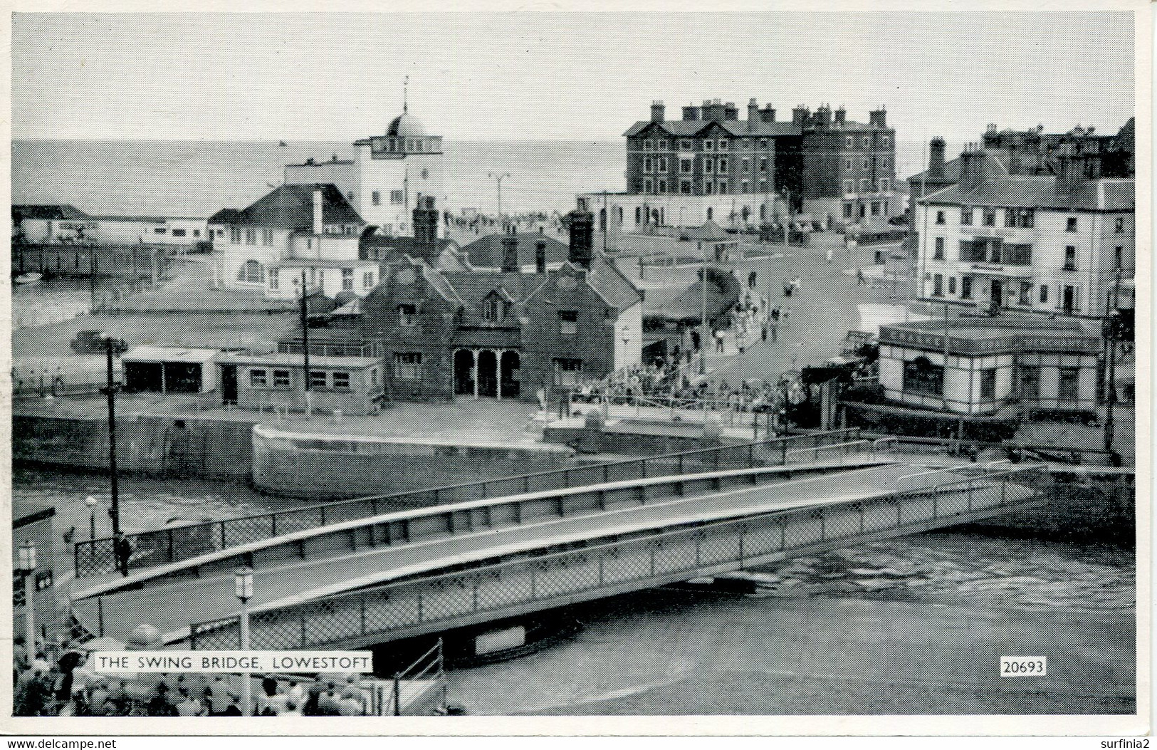 SUFFOLK - LOWESTOFT - THE SWING BRIDGE Suf443 - Lowestoft