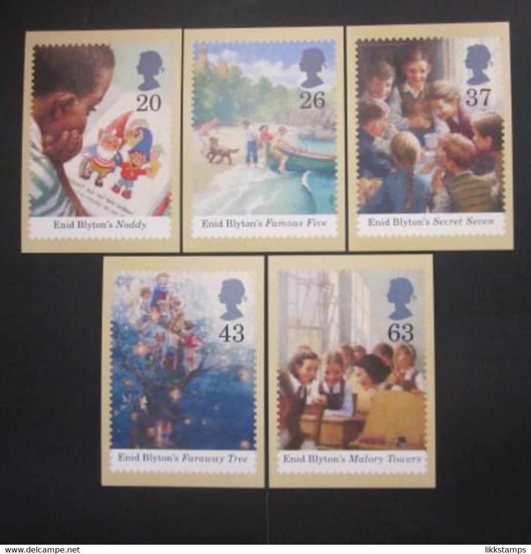 1997 THE BIRTH CENTENARY OF ENID BLYTON P.H.Q. CARDS UNUSED, ISSUE No. 191 (B) #00957 - Cartes PHQ