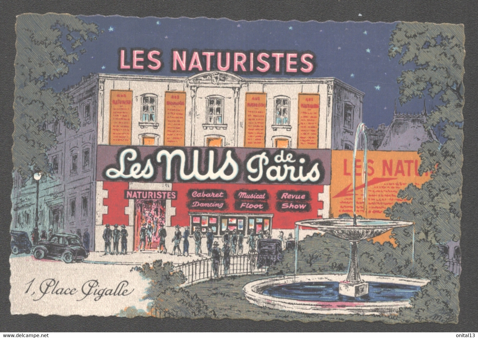 LES NATURISTES / CABARET / LES NUS DE PARIS PIGALLE  D792 - Other & Unclassified