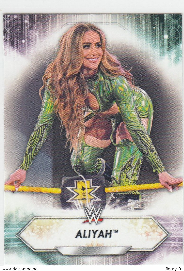 Aliyah  #98  2021 Topps WWE - Trading-Karten