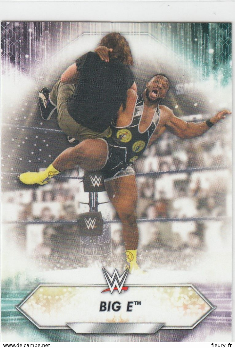 Big E     #141      2021 Topps WWE - Trading-Karten