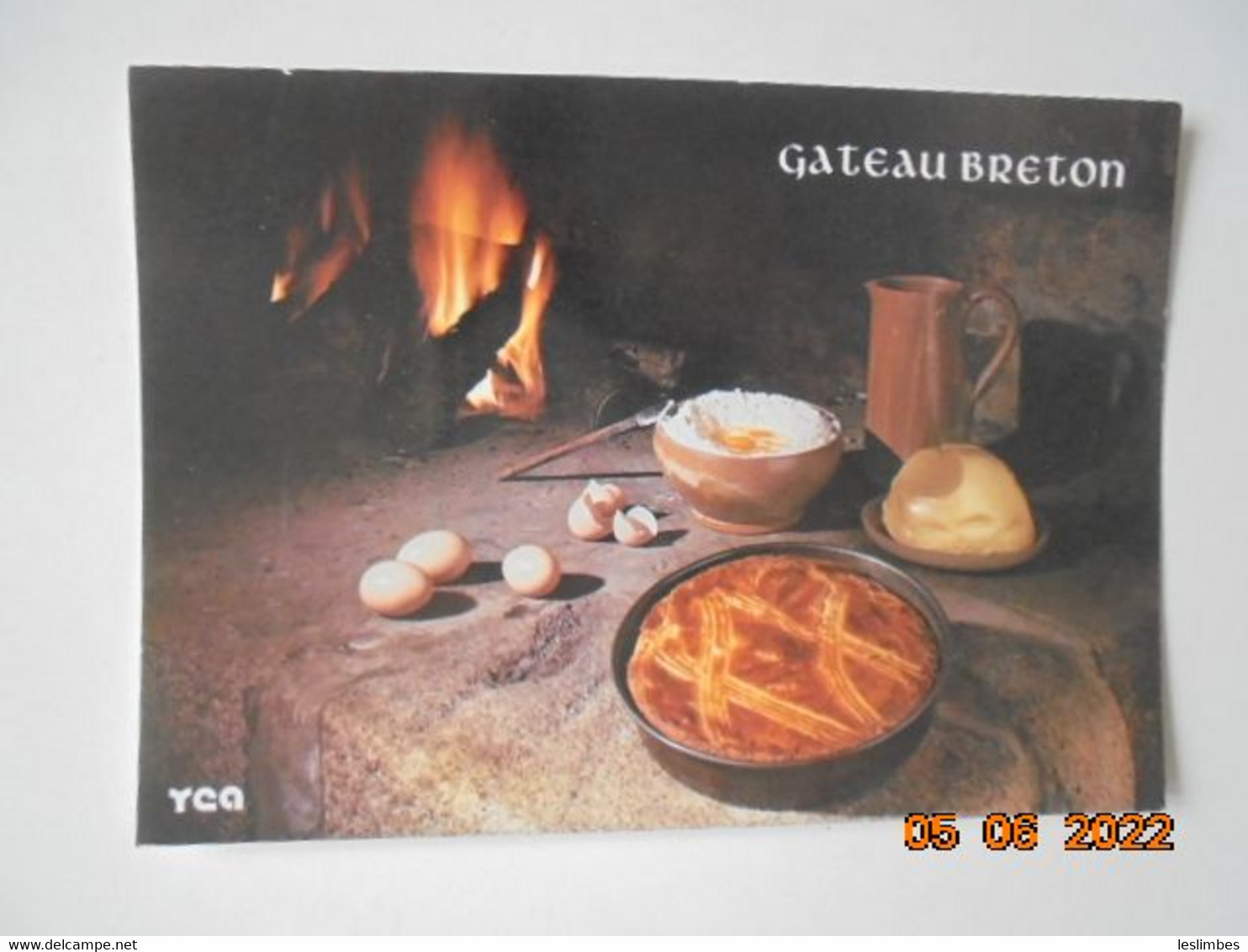Gastronomie Bretonne. Gateau Breton. YCA R871 PM 1991 - Recettes (cuisine)