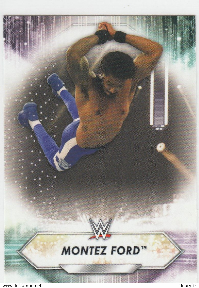 Montez Ford    #154     2021 Topps WWE - Trading-Karten