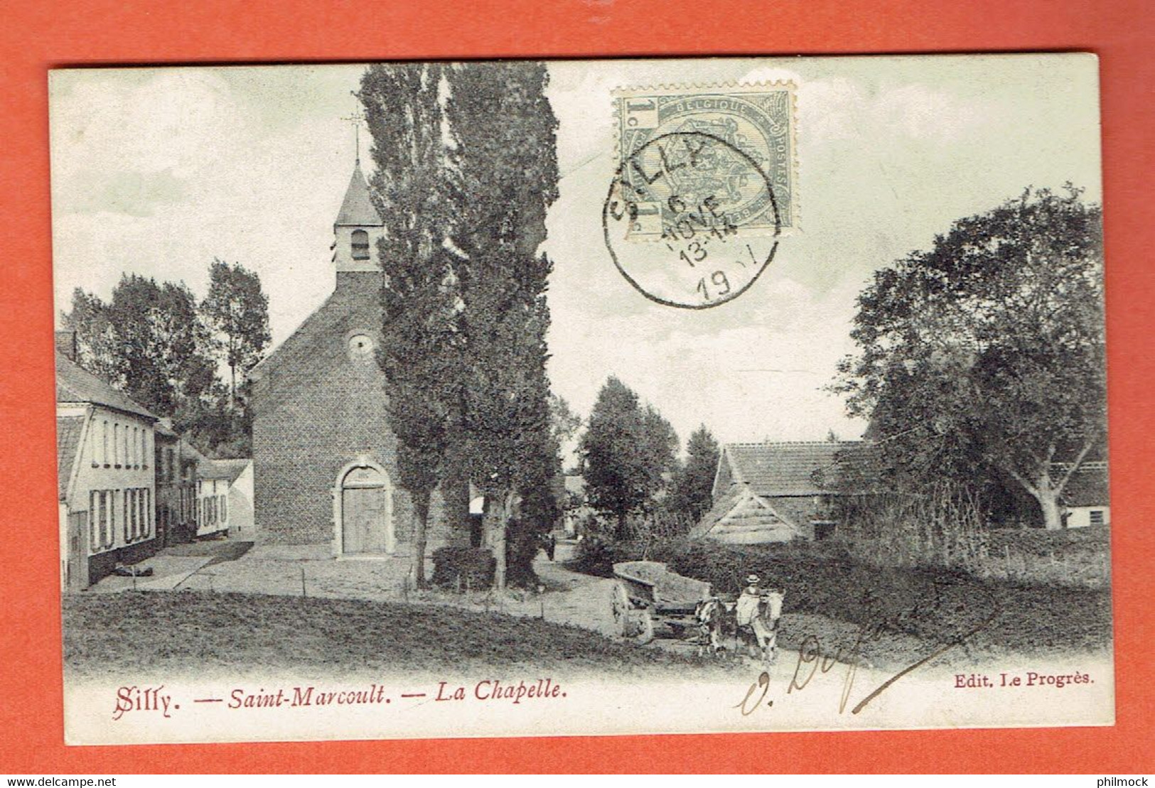 J1 - Silly - Saint Marcoult - La Chapelle - Bassilly Par Zullik - Obl Silly 1907 - Silly