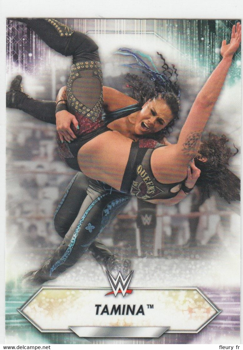Tamina   #167     2021 Topps WWE - Tarjetas