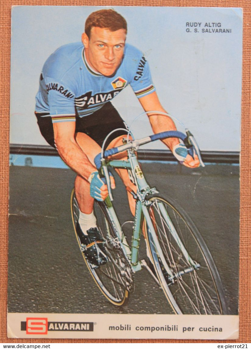 Cyclisme  Rudi Altig ,  Equipe Salvarani - Ciclismo