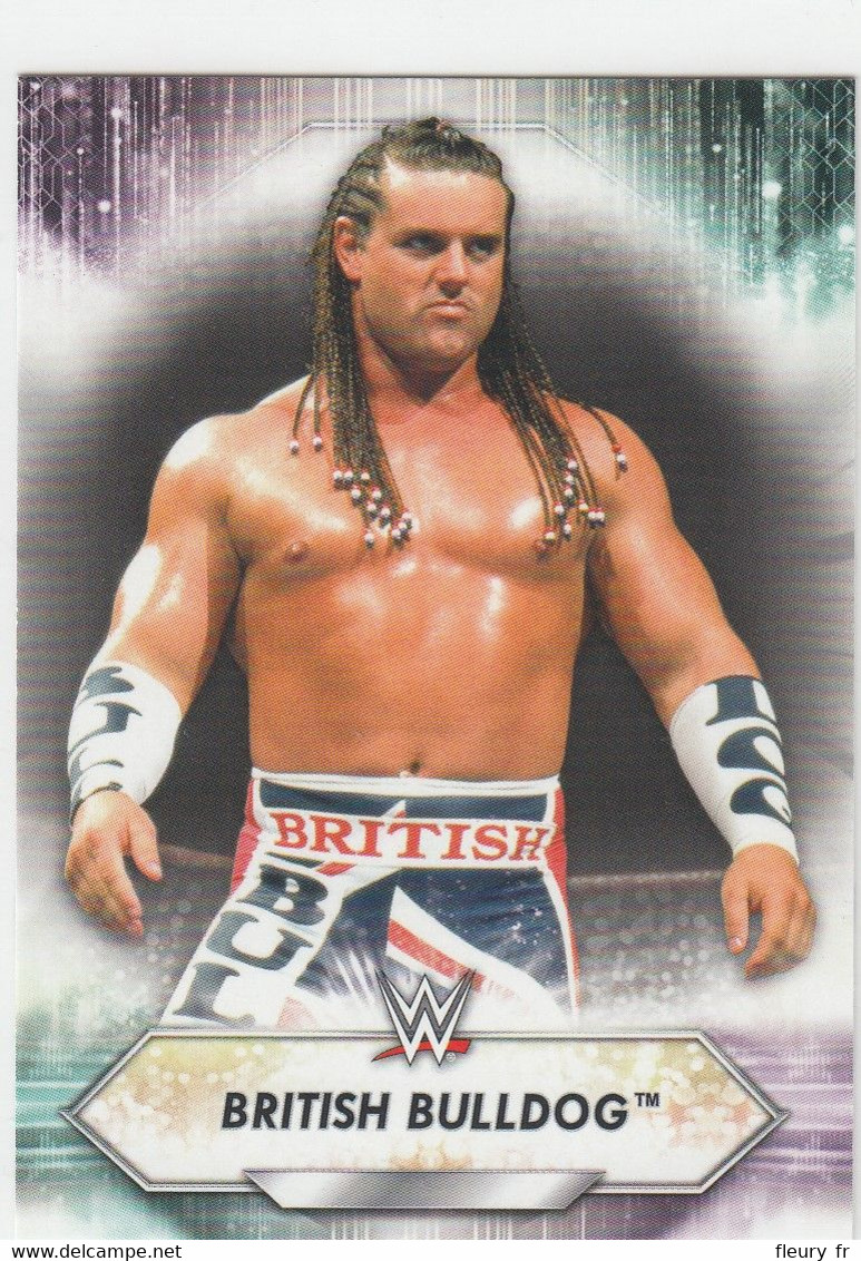 British Bulldog    #193       2021 Topps WWE - Tarjetas