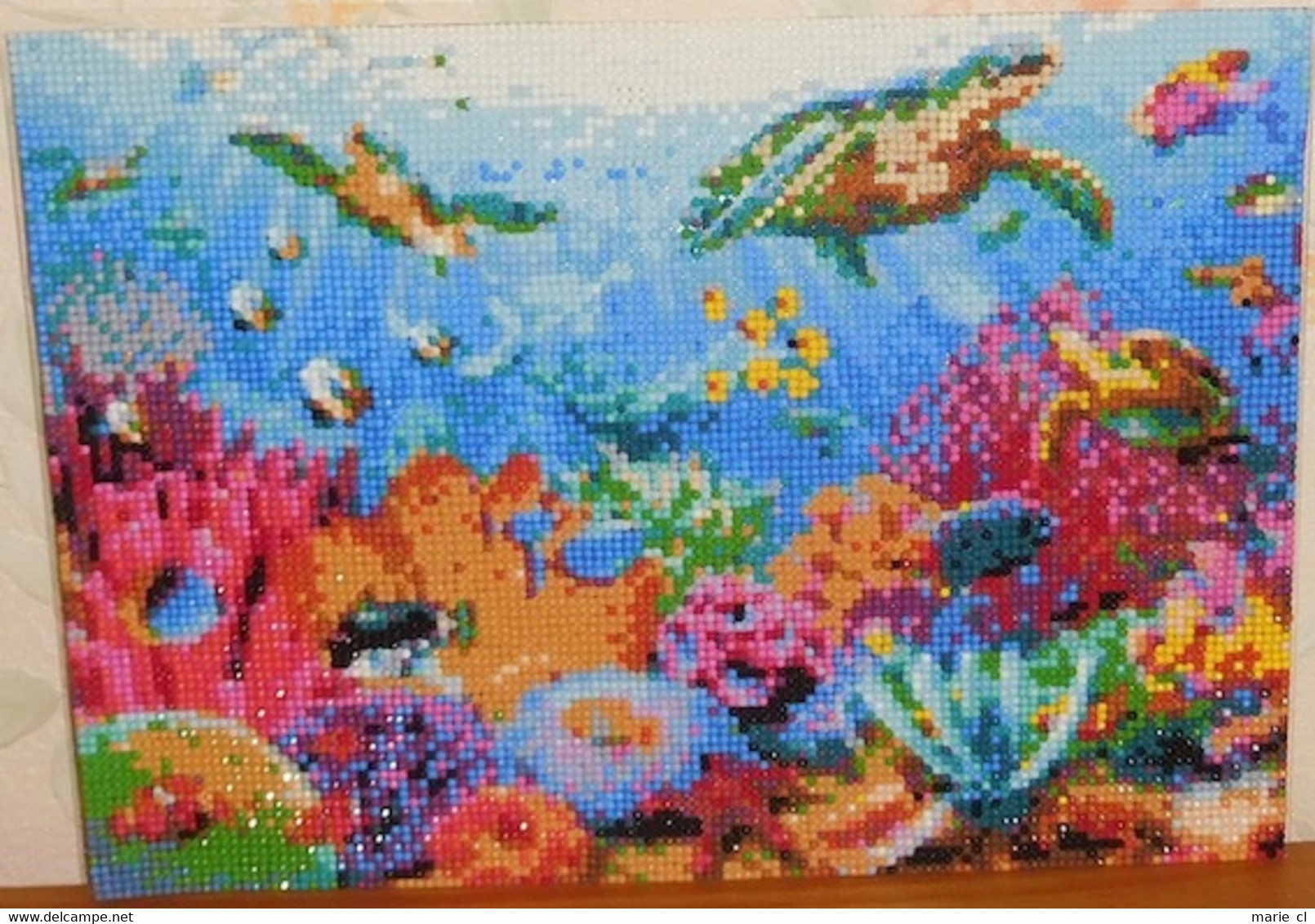 Tableau Perles ( Diamond Painting) : Tortues - Perlen