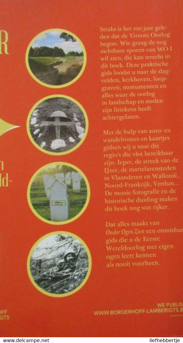 Onder Ogen Zien - Gids Naar De Slagvelden Van Wereldoorlog I - 2013 - Door B. Debeer En S. Slos - Weltkrieg 1914-18