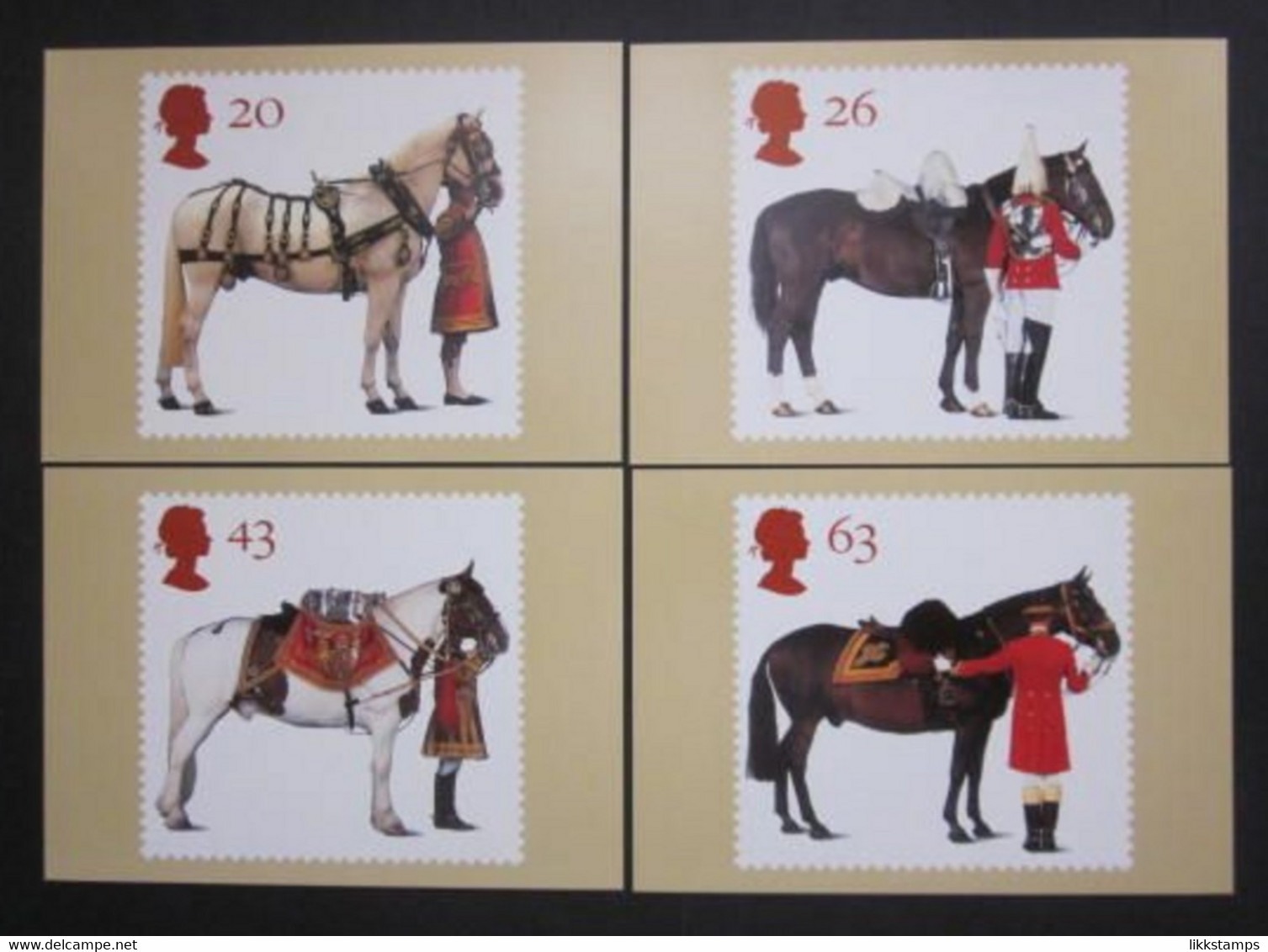 1997 THE 50th ANNIVERSARY OF THE BRITISH HORSE SOCIETY P.H.Q. CARDS UNUSED, ISSUE No. 189 (B) #00972 - PHQ Karten