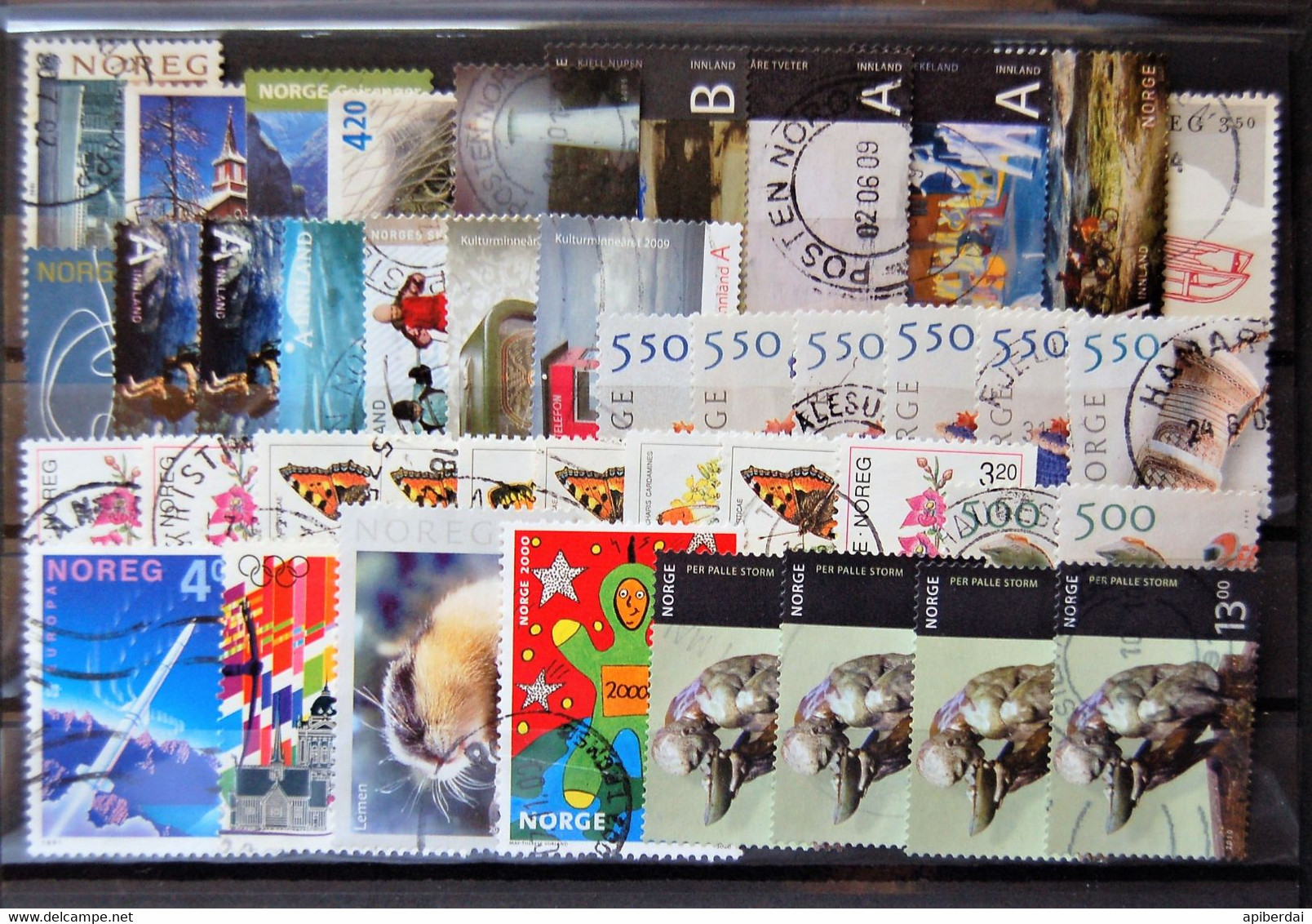 Norvege Norway - Small Batch Of  42 Stamps Used - Collections