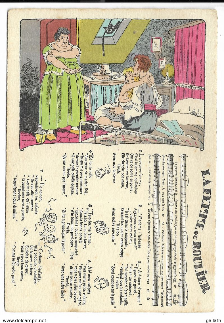 BARRE DAYEZ- LA FEMME DU ROULIER, Chanson Illustrée - Contemporain (à Partir De 1950)