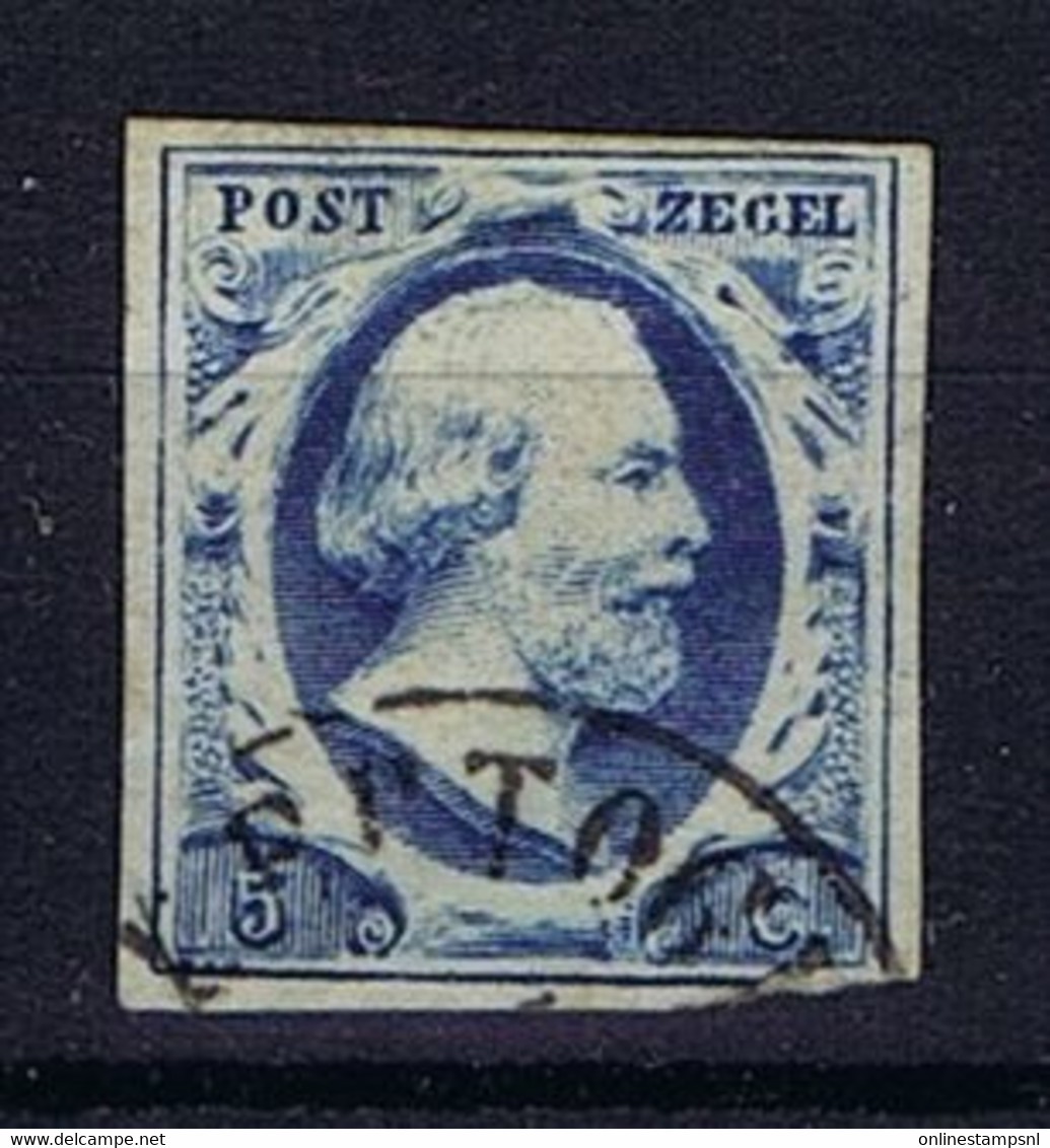 Nederland: NVPH Nr 1 Used  1852 - Used Stamps