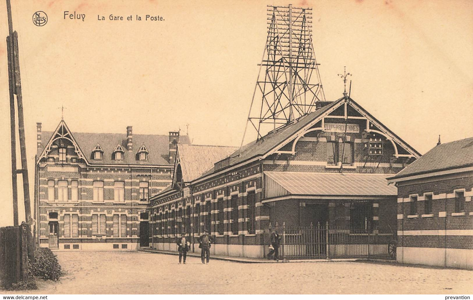 FELUY - La Gare Et La Poste - Seneffe