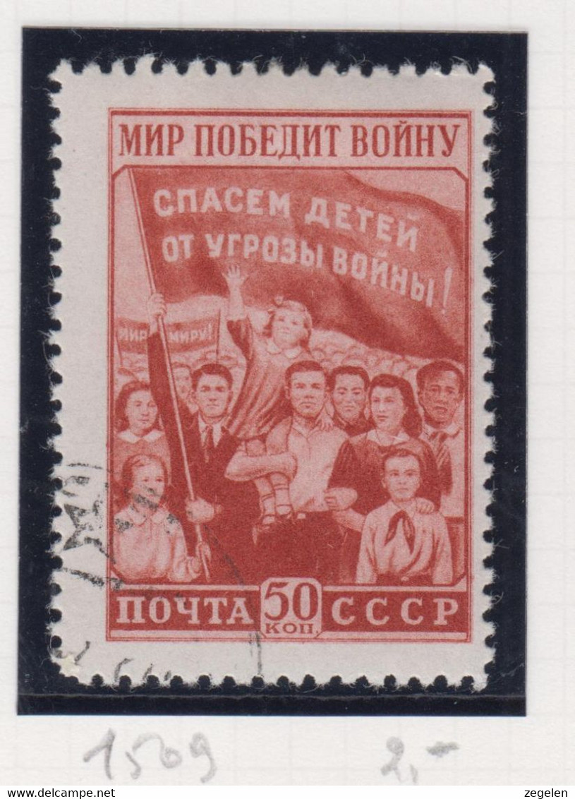 Sowjet-Unie Jaar 1950 Michel-nr. 1509 Gestempeld - Altri & Non Classificati