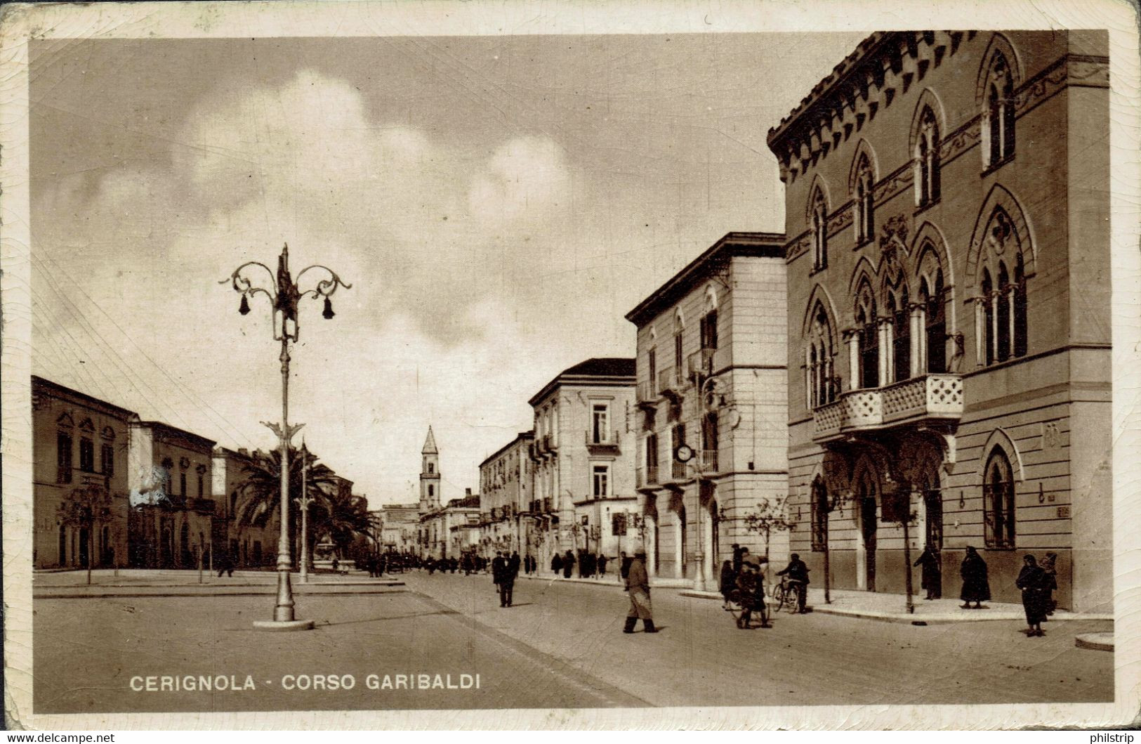 CERIGNOLA (FOGGIA) - Corso Garibaldi - Anni '20/'30 - ANIMATA - Rif. 521 PI - Cerignola