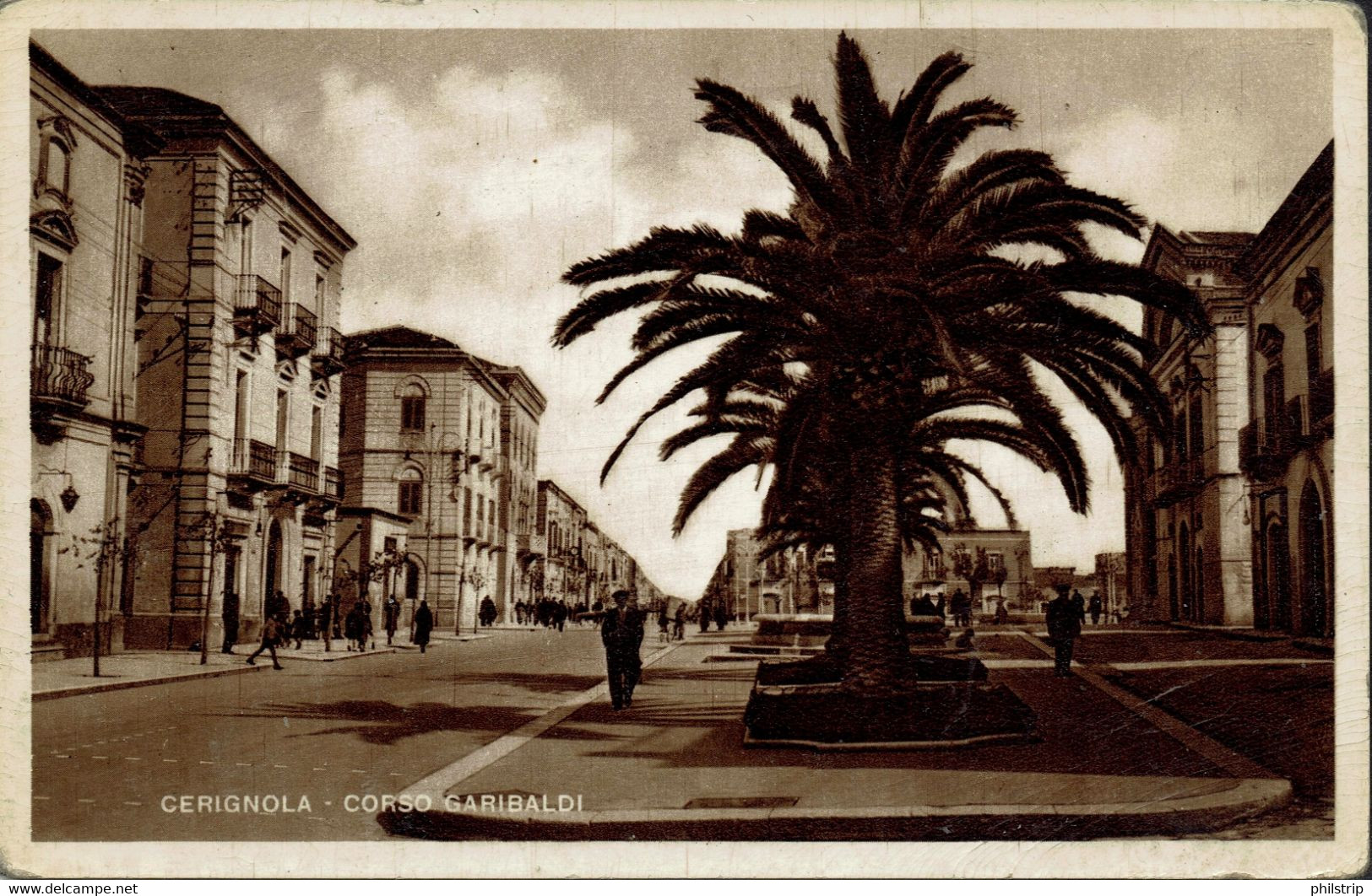 CERIGNOLA (FOGGIA) - Corso Garibaldi - Anni '20/'30 - ANIMATA - Rif. 522 PI - Cerignola