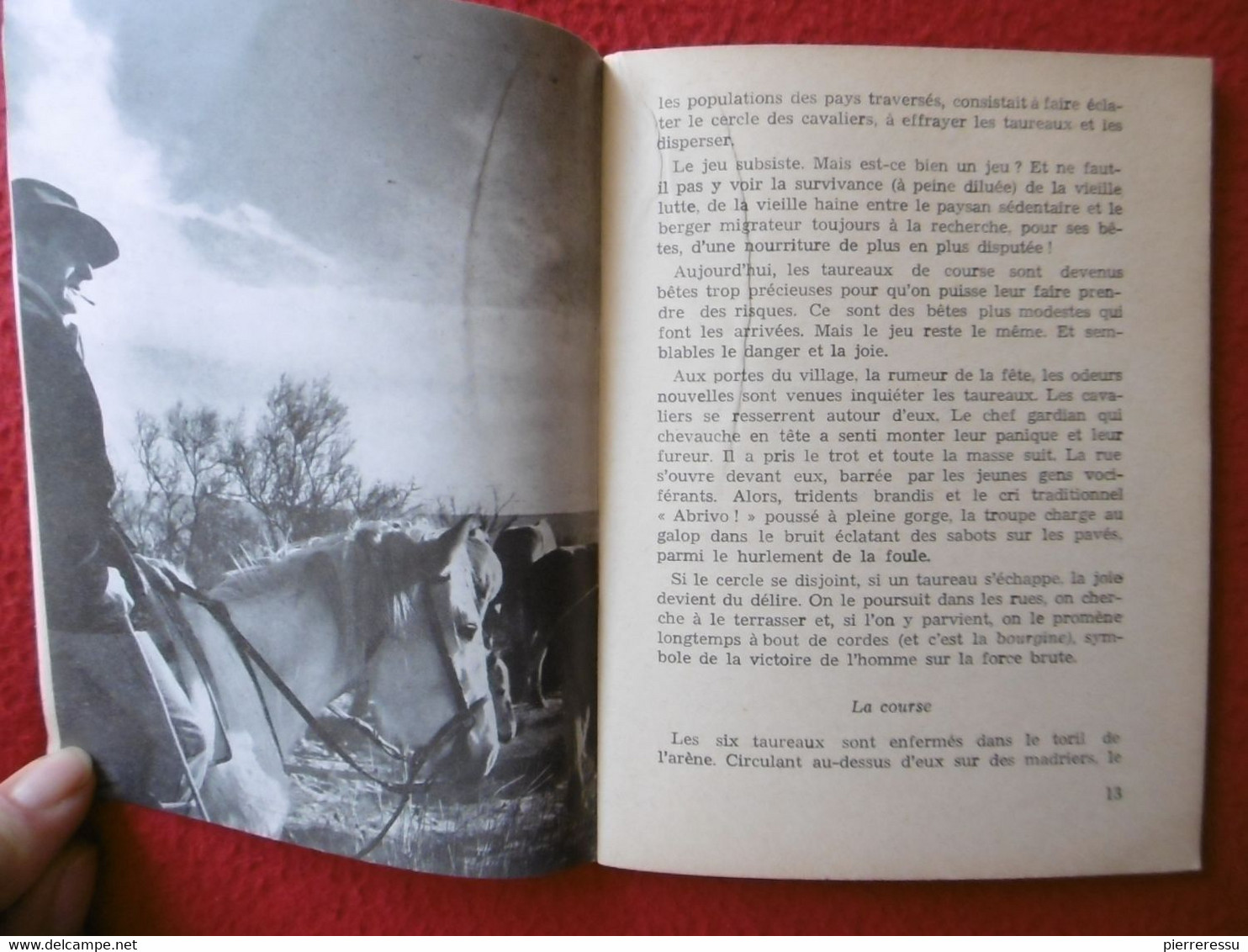 CAMARGUE GUIDE ET CALENDRIER 1957 ILLUSTRE PAR JEAN PROAL & DENYS COLOMB DE DAUNANT GARDIAN MANADE